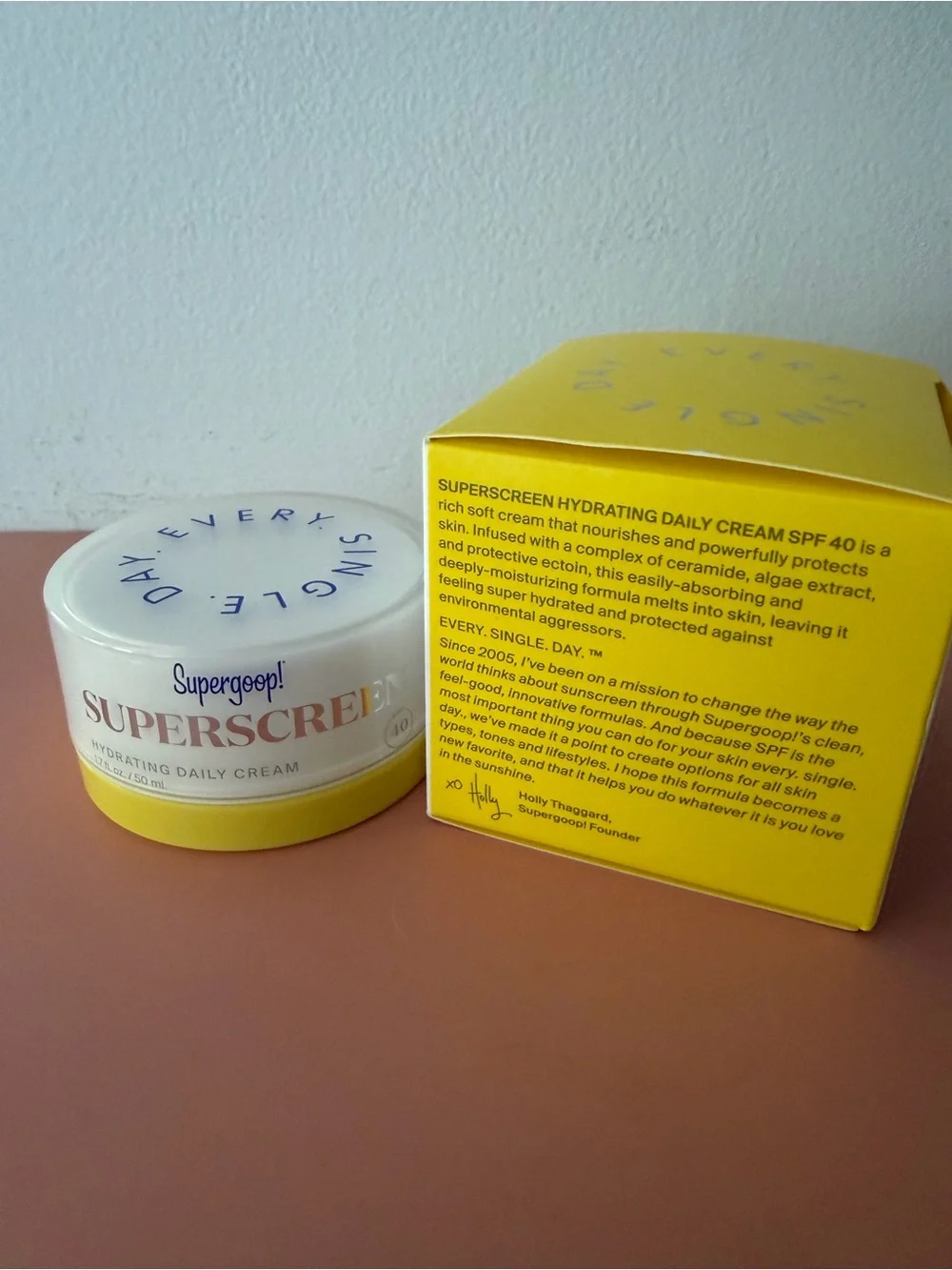 Supergoop! Superscreen Hydrating Daily Cream SPF 40 new, 50 ml